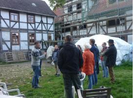 Seminargruppe auf Lossehof